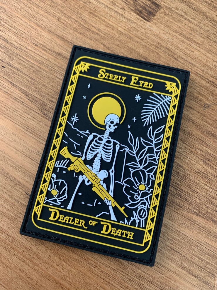 Steely Eyed Dealer of Death PVC Velcro Patch